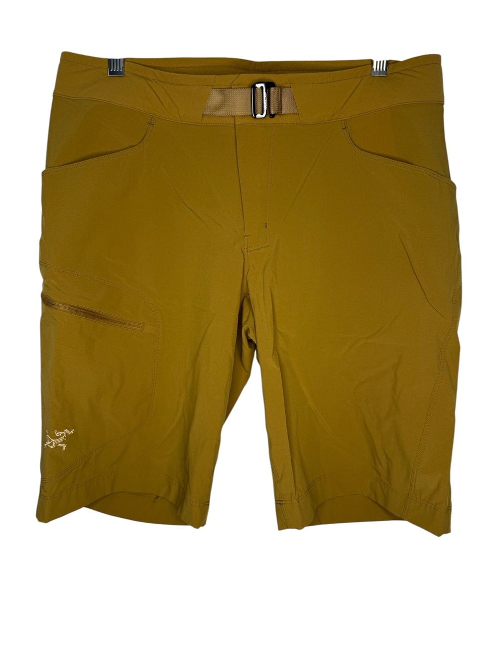 Arc'teryx Men's Lefroy Shorts in Elk Brown Tan Performance Hiking Size 32